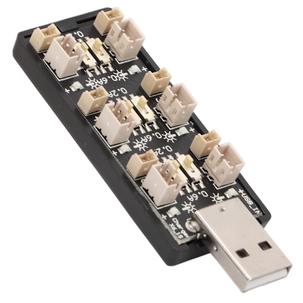 LiPo-batteri USB med 6 oberoende utgångar 3.7V/4.35V Smart laddningsverktyg för RC-modellleksak
