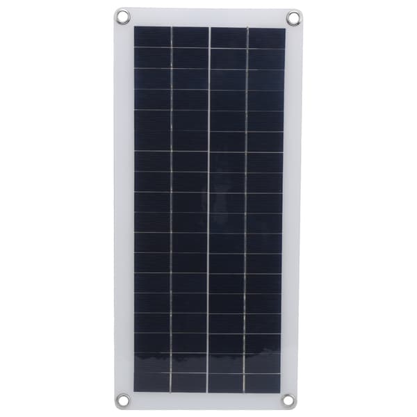 10W polykristallin kisel solpanel dubbel utgång Kompatibel med utomhuscamping nödladdare
