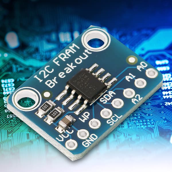 MB85RC256V Minne 32KB I2C Ikke-flyktig FRAM Breakout Board