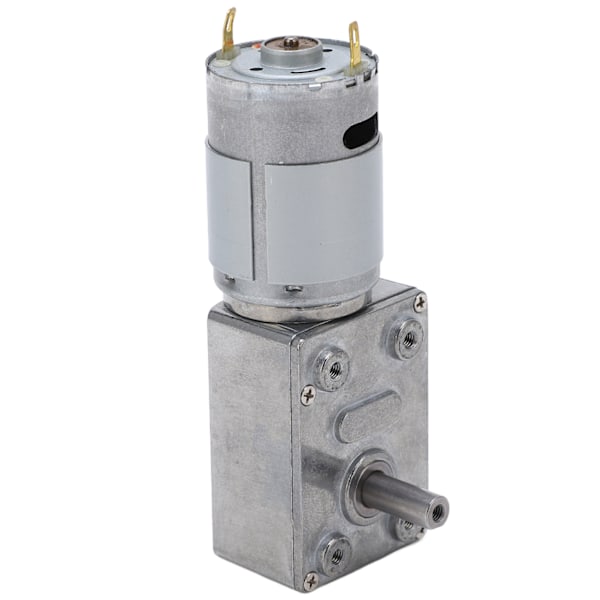 DC-gearmotor Mikrohastighedsreduktion Elektrisk Gear i Legeret Stål Gearbox Motor 12V 20RPM