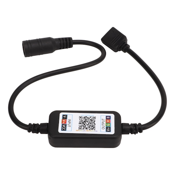 2 stk Mini LED Controller Bluetooth RGB Musik Controller USB 5V DC 5‑24V 4 Pins LED Kontrol til 5050 LED Strip Lys