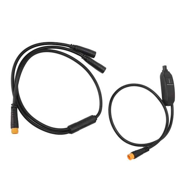 1T2 Elcykkelbrems delt kabel Gir Sensor Forlengelsesledning for BAFANG Mid Motor