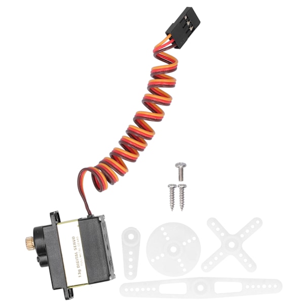 KM0940 Large Torsion 4,3 kg Metal Gear Mini Iron Core DC Servo för RC Helikopter/Fixed Wing