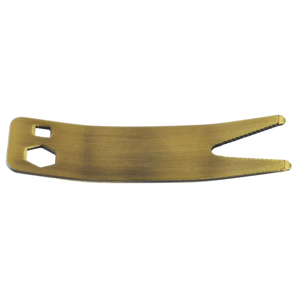 【NX】Guitar bas multiværktøjsnøgle Multifunktionel bas multiværktøjsnøgle Kompatibel med ratvedligeholdelse 10 cm bronzefarve