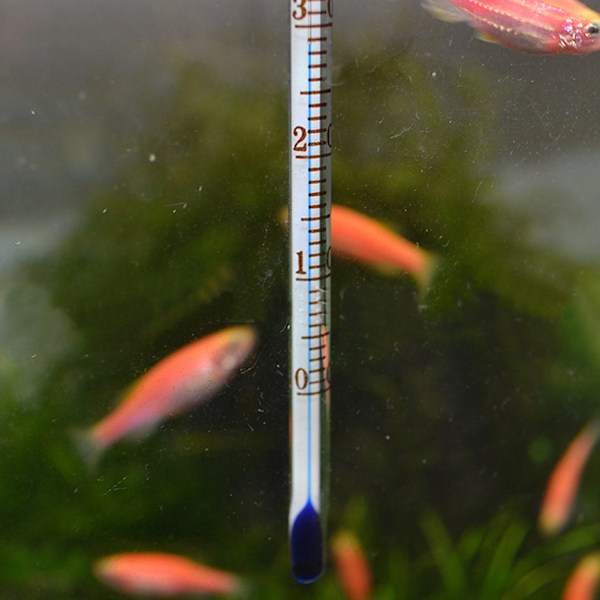 Akvarium U-formet hengende termometer krok temperaturmåling for 6-8 mm tykt glass akvarium