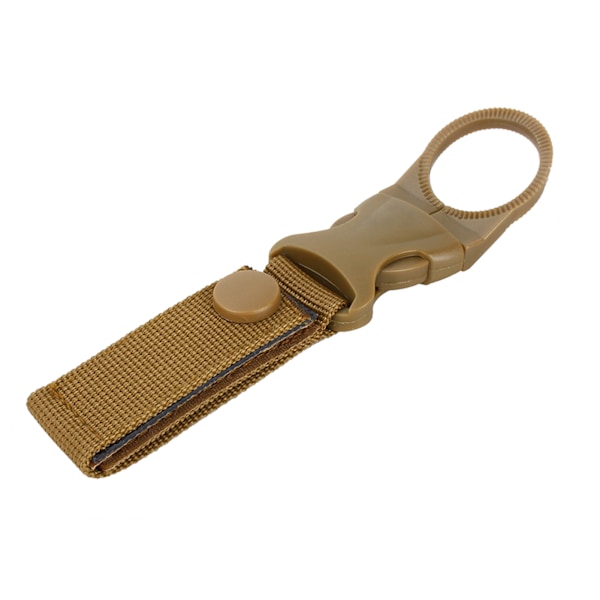 Utomhus Nylon Webbing Spänne Krok Vattenflaska Hållare Clip EDC
