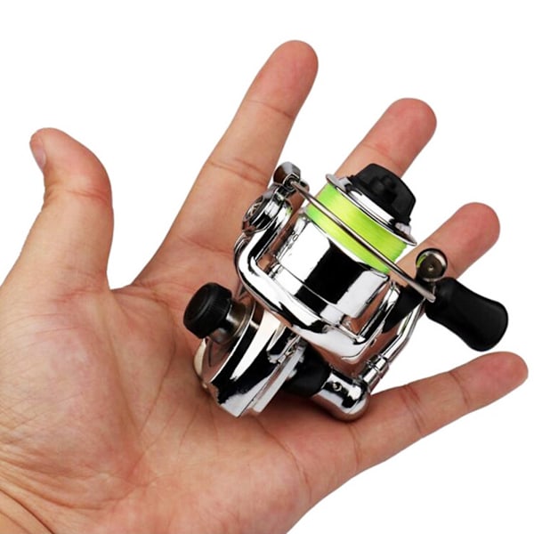 Pocket Aluminum Alloy Fishing Tackle Small Spinning Reel