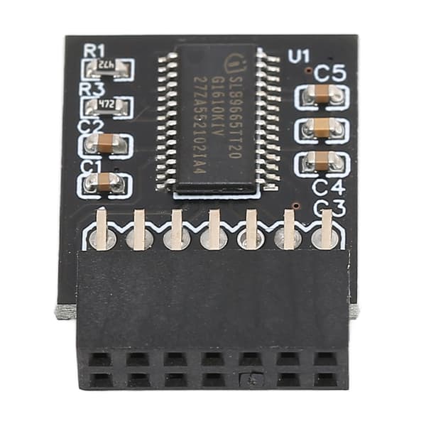 TPM 2.0 Encryption Security Module 14 Pin LPC Interface Encryption Security Module Kompatibel med MSI 14Pin LPC TPM 2.0