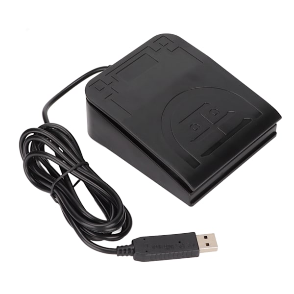 USB-fodkontaktpedal MIDI-controller Ergonomisk design Enkel fodkontaktpedal til instrumentfotobooth-zoomning