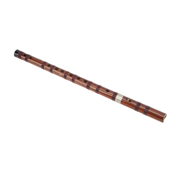 Blockflöjt Instrument Vertikal Flöjt Bamboo Kinesisk Style Set Kit för att spela Performance G Key