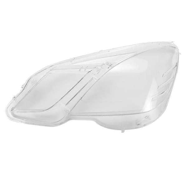 Venstre side kompatibel med E-klasse W212 2009-2012 E300 E350 E500 E63 Frontlyktlinsebeskyttelse Frontlyktdeksel transparent