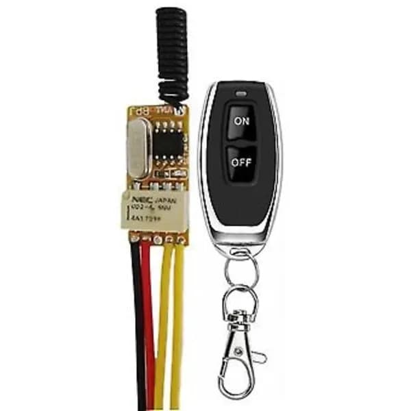 【NX】Wireless RF Remote Control 433Hz 4.2-12V S Relay Module No NC MI