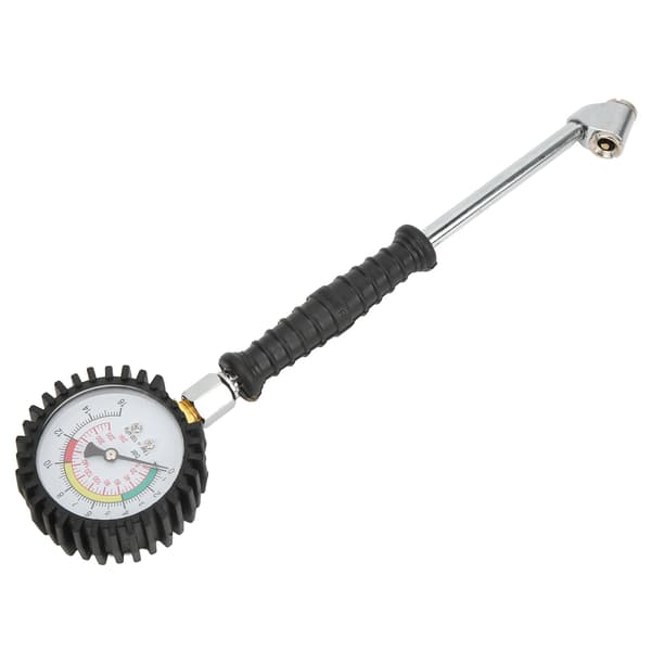 Däcktrycksmätare 0‑220 PSI Pointer Typ Handhållen Mekanisk Hög noggrannhet Universal Kompatibel med bilmotorcykelcykel