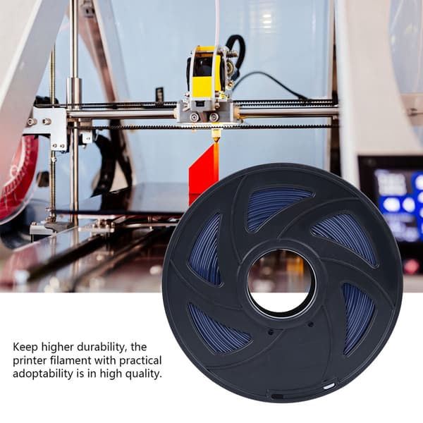 PLA Filament 1.75mm 1KG Utskriftsmaterial 3D-skrivartillbehör Blå för heminredning