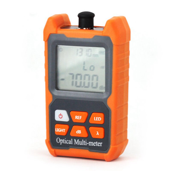Optisk fiberströmmätare Mini Bärbar Optikkabel Tester Detektor FC SC ST Universal Interface ‑70~+6dbm