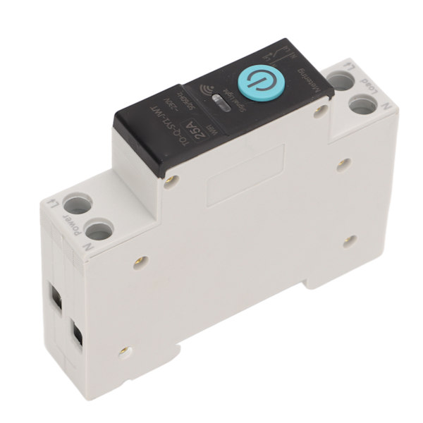 Din Rail effektbrytare Smart WIFI Switch Mobiltelefon Fjärrkontroll 3 Timing Modes för hushållsapparater 25A