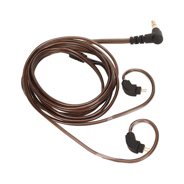 Hörlurskabel Uppgradering 2 Pin 0.78mm Kontakt 3.5mm Plugg Ersättningssladd för Hörlurar AS10 AS06 AS10 ZST ZS3AS10 AS06