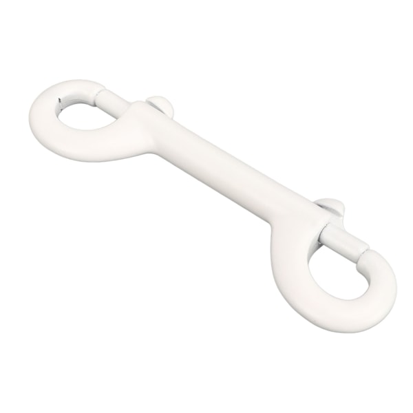 115 MM Dobbel-Endet Bolt-Snapphaker 316 Rustfritt Stål Dobbel-Endet Trigger-Snapp Fjørstilte Bolter BCD Safety Scuba Tilbehør Hvit