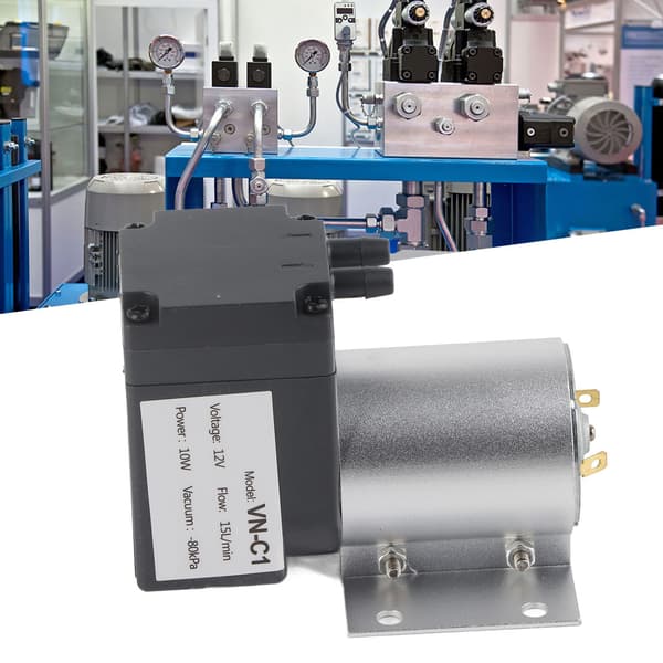 【NX】Vakuumsugpump Undertryck med Stativ -80kpa 10W DC24V/DC12V