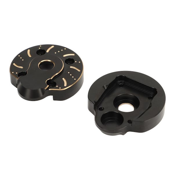 2 kpl Ulkoinen Portaali Ajoaseman Kotelo RC Messinki Painava Peitelevy Axial Capra SCX10 III AR45P 1/10 Etu Taka-akselille