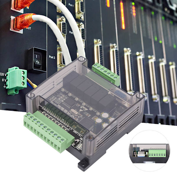 【NX】FX1N-14MR Programmerbar logikkontrollerkort DC24V relékontrollmodul