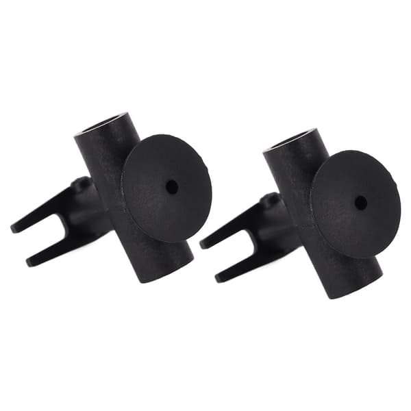 2 STK Rotorhode for K200 RC Helikopter Rotorhode Reservedeler Tilbehør for Erstatning Svart