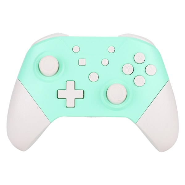 Langaton Bluetooth-peliohjain Gamepad NFC 3D-joystickeillä Nintendo Switch ProGreen Whitelle