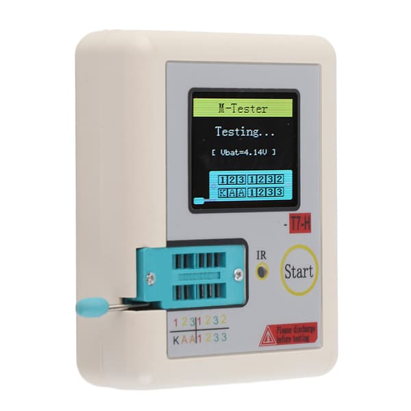 LCR T7H TFT-transistoritesteri graafinen näyttö monitoimitesti