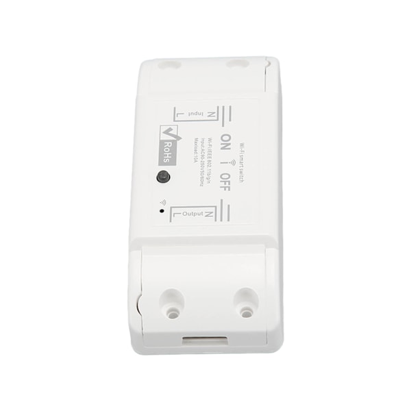 Mini Smart Relay WiFi-kytkin 8 ryhmää aikataulutehtäviä paloturvallisuusluokitus V0 Langaton valon kaukosäädinmoduuli Tuya APP:lle ZigBee:lle