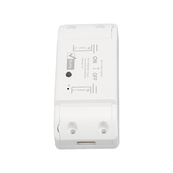 Mini Smart Relay WiFi Switch 8 Grupper Timingoppgaver Brannsikkerhet V0 Trådløs Lys Fjernkontrollmodul for Tuya APP for ZigBee