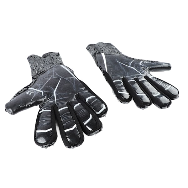 Fodboldmålmandshandsker Åndbare Fodboldhandsker Professionelle Anti-Slip Fodboldhandsker Sorte Nummer 8