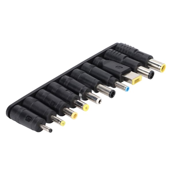 【NX】10 stk. DC-strømplugger 5,5 mm x 2,1 mm Bærbart kompakt ABS-materiale Bred kompatibilitet DC-strømadapter