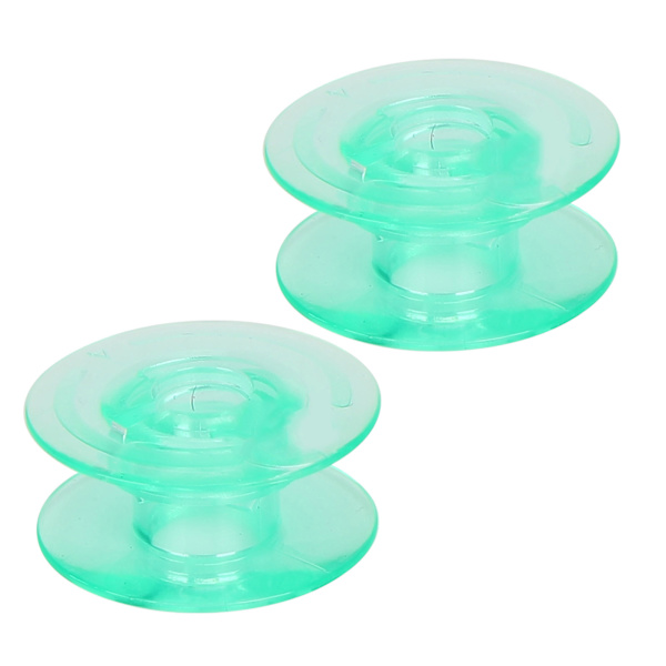 2st Spole Transparent plast sytrådsspole Byte av symaskinstillbehör