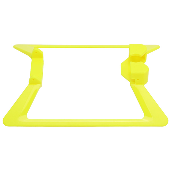 RC Helikopter Landningsställ Lättvikt Plast Stabilt kroppsskydd RC Helikopter Landing Skid för FW 200 Gul