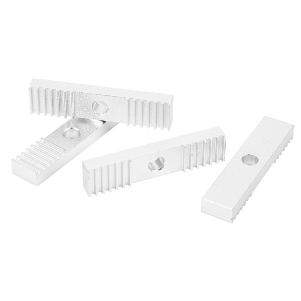 16 stk Tandhjul til Tandrem i Aluminiumlegering med Oxidation 3D-printerdel 9 x 40mm
