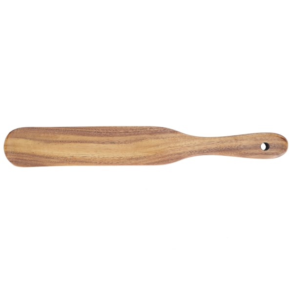 Teak spatel Hemmatlagning Matklassad stekskyffel i trä Köksredskap för köksutrustning26,5x3,5cm