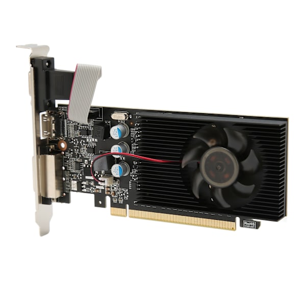 Näytönohjain 810MHz 1000MHz 2560x1600 Tietokoneen näytönohjain HD-videolle ja toimistokäyttöön GT610 1GD3 64BIT
