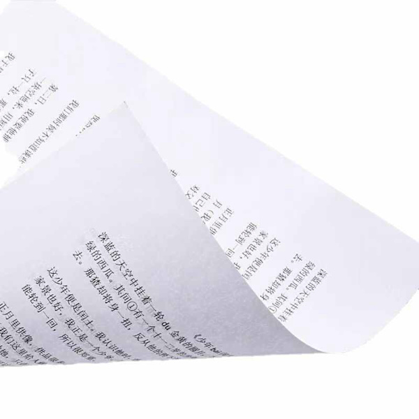 100 ark A4 printerpapir antistatisk dobbeltsidig fortykket lyst datamaskin papir for forretningskontorarbeid A4