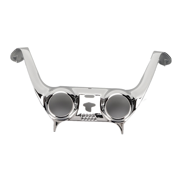 For PS5-kontroller frontplate DIY-erstatningsklips Skalledekorasjonstilbehør med styrespakkskydd Sølv