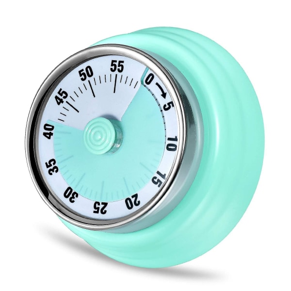 Påminnelse om kjøkkentimer Administrer 360 graders roterende mekanisk timer Blue