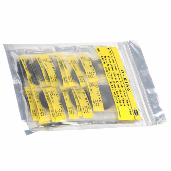 950 st Set 12mm30mm Universal O-ringklocka i gummi Bakkåpa tätningspackningar (0,6mm)