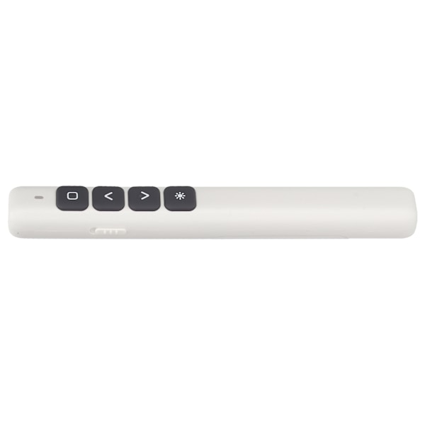Presentation Clicker Integrerad magnetisk design Ergonomisk stabil Fjärrkontroll Sida Vridning Penna för möte Undervisning Vit