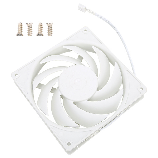 【NX】F140 Computer CPU Cool Køleventilator 14cm Støjsvag Stationær Computer Køler Ventilator Hvid