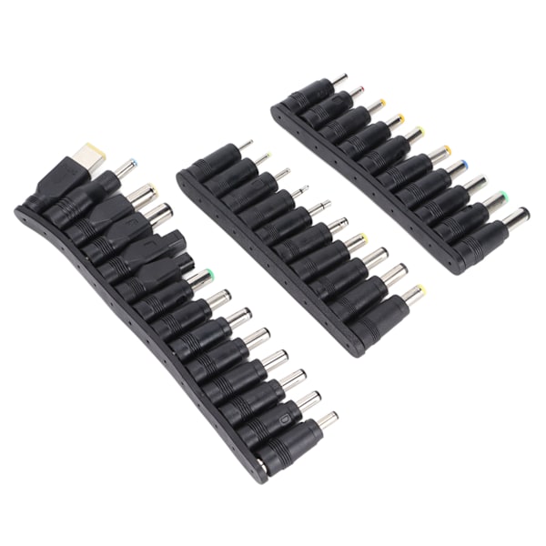 34 st likströmskontakter 5,5 mm x 2,1 mm Universal Laptop Power Connector Adapter Datortillbehör