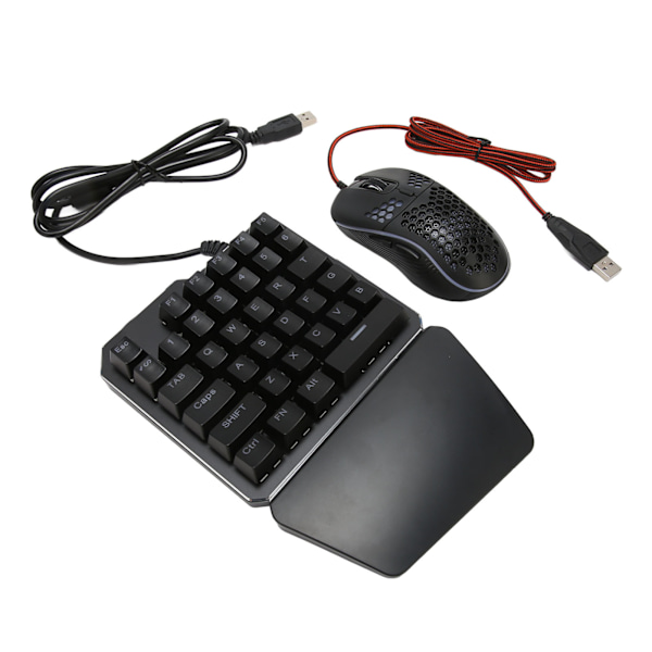 Tastatur-Mus-Konverter Set Programmerbar Kabelforbundet Mekanisk Tastatur-Mus-Adapter Combo til PS3 til PS4 til Switch