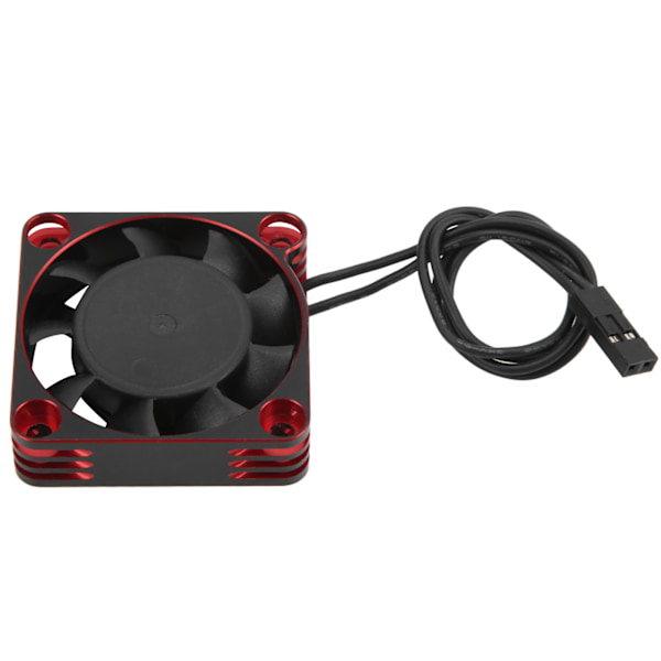 RC-moottorin jäähdytystuuletin 40x40mm Malliautojen jäähdytin Lämpölevyn työkalu 28000RPM Korkea nopeus F540 550 3650 3660 Punainen