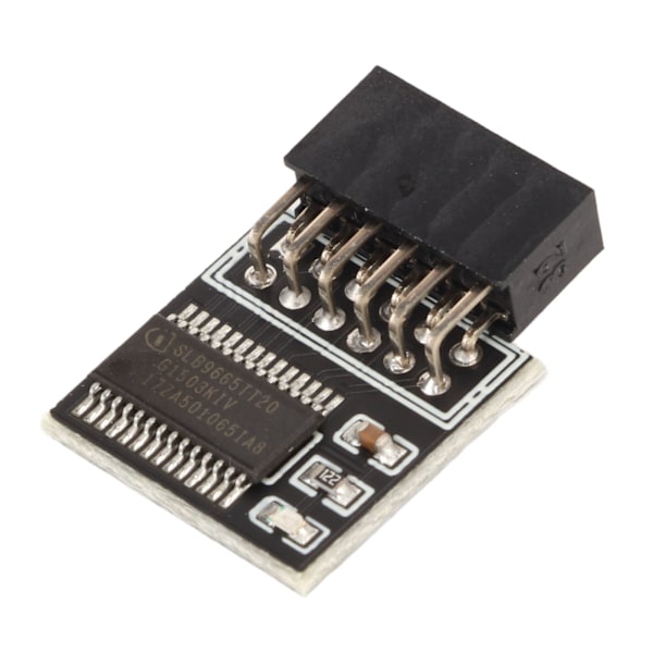 TPM 2.0-modul LPC-grensesnitt Stabil Høy sikkerhet Varig materiale 12-pins LPC-modul for hovedkortdatamaskin