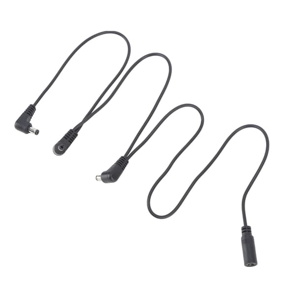 【NX】Gitarpedal strømforsyningskabel 1 til 3-veis PVC kobberkjerne støyisolasjon effektpedal strømadapterkabel