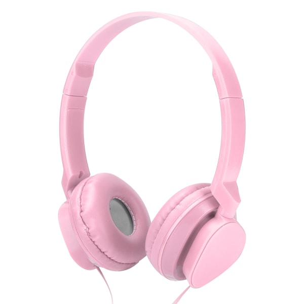 Trådløse Over-Ear Headset Stereo Lyd Hovedtelefoner med Mic Game FM Musik Øretelefoner Pink