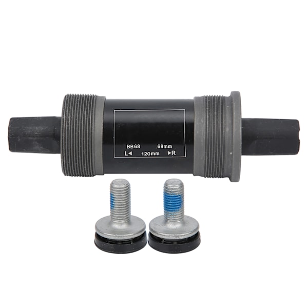 68 mm forseglet krankboks firkantet konisk metallager til mountainbike med skruer 120 mm